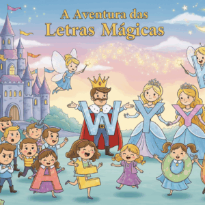 Livro- A aventura das letras mágicas!