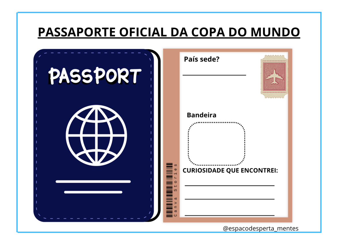 Atividade- Passaporte da copa 2026 - Imagem 2